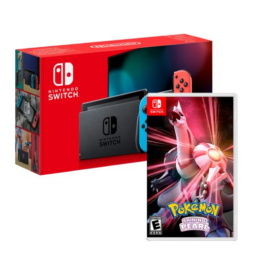 Consola Nintendo Switch Neon 2019 + Pokemon Shining Pearl