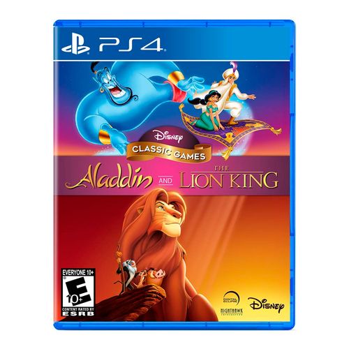 Aladdin y El Rey León Juegos Clásicos de Disney Playstation 4 Latam