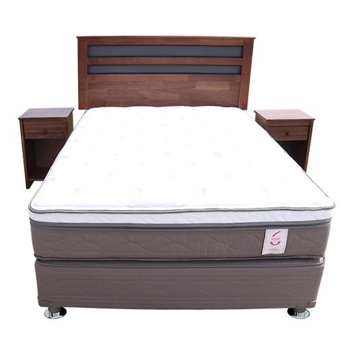 Set Cama New Style 6 Castelo Queen + 2 Almohadas