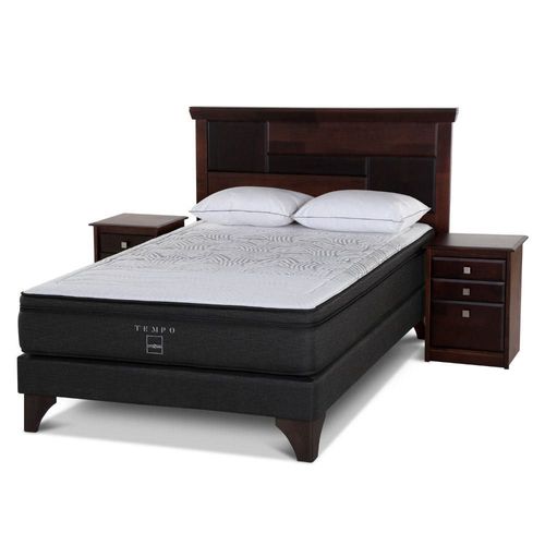 Set Cama Europeo Tempo Domenico 2 Plazas + 2 Almohadas