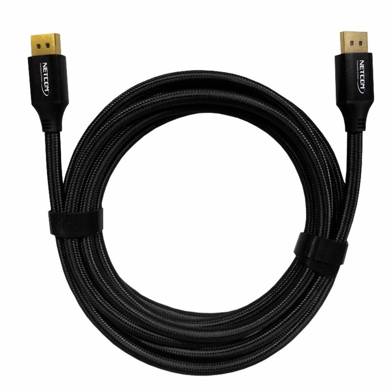 CABLE DISPLAYPORT DP A HDMI DE 5 METROS ULTRA HD 4K 60HZ NETCOM