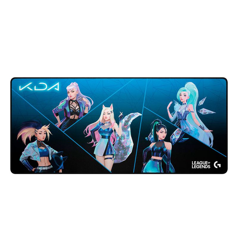 Pad-Mouse-Logitech-G840-Xl-K-Da-League-Legends-40X90-Cm-Blue-Black
