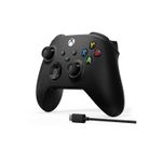 Mando-inalambrico-Xbox-One---Cable-Usb-para-Windows-10-Negro-Carbon