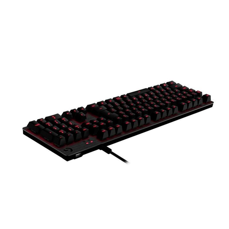 Teclado-Gamer-Logitech-G413-Red-Backlight-Mechanical-Gaming-Carbon