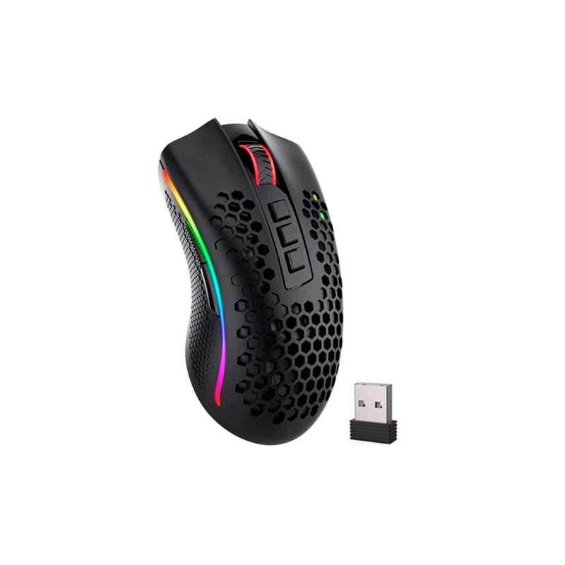 Mouse-Gamer-Redragon-Storm-Pro-M808-Ks-Wireless-Black