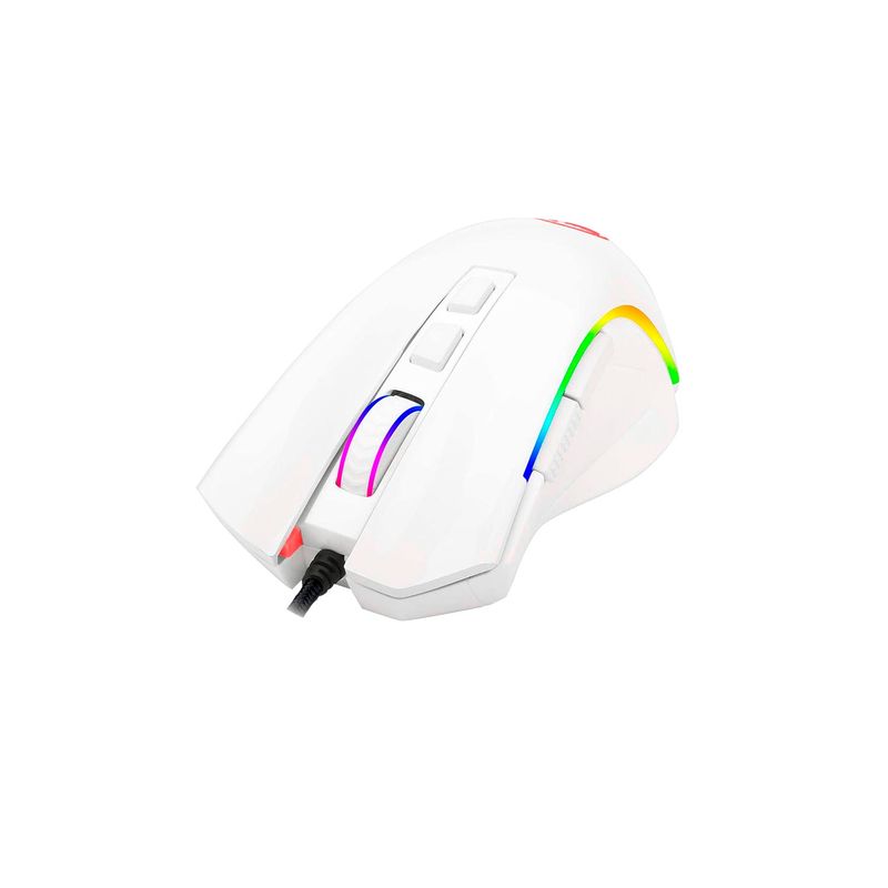 Mouse-Gamer-Redragon-Griffin-M607W-White