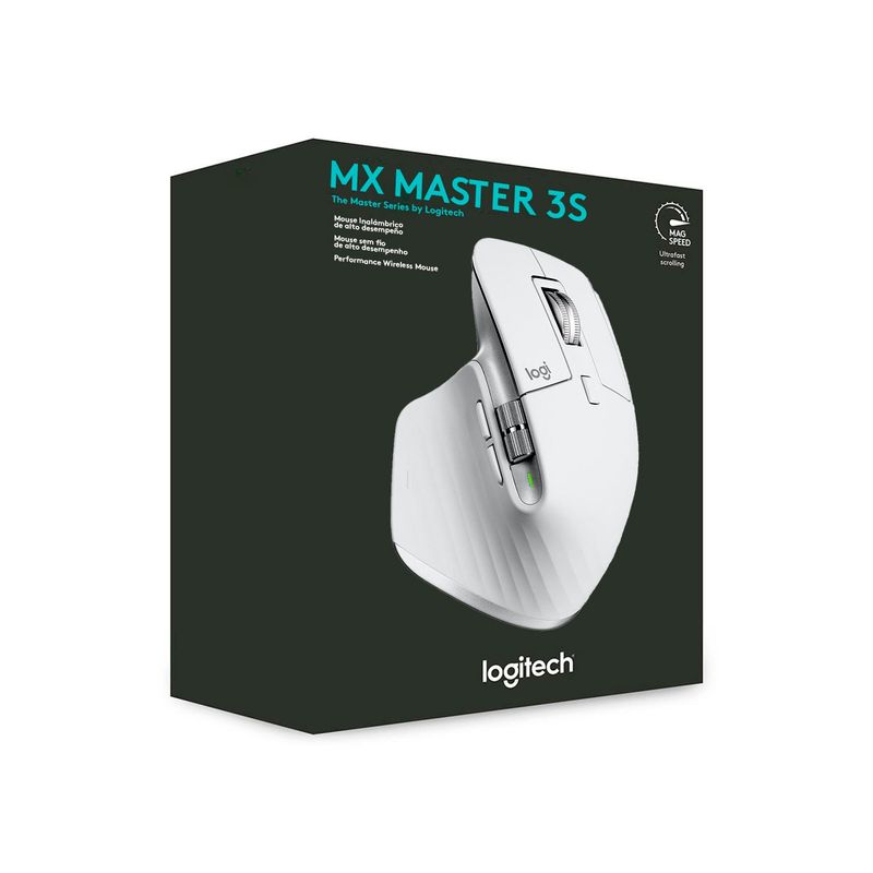 Mouse-Logitech-Mx-Master-3S-Wireless-8K-USB-C-Pale-Grey