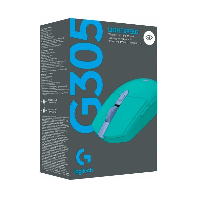 Mouse-Gamer-Logitech-G305-Lightspeed-Wireless-Mint