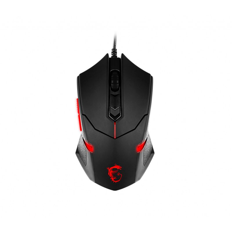 Mouse-Gamer-MSI-Interceptor-DS-B1Lighting-Optical-1600-DPI-Black