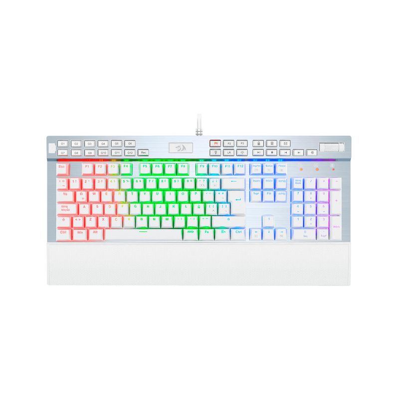 Teclado-Gamer-Redragon-Yama-K550W-SP-Spanish-Purple-Switch-White