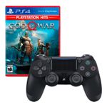 Mando-Playstation-4-Dualshock-Negro---God-Of-War-4