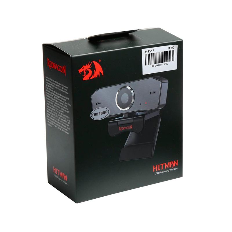 Cámara Web Software Redragon Hitman Jual Redragon Webcam 1080P 30