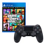 Mando-Playstation-4-Dualshock-Negro---Grand-Theft-Auto-V