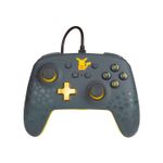 Mando-Pro-PowerA-Con-Cable-Nintendo-Switch-Pikachu-Grey