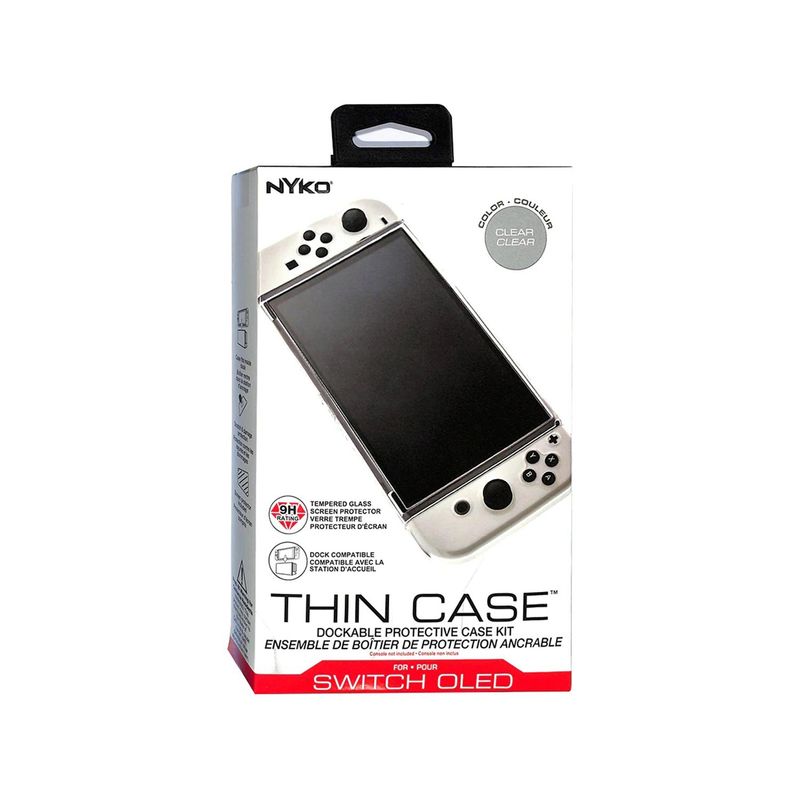 Estuche-Thin-Case-Nyko-Nintendo-Switch-Oled-Clear-Clear