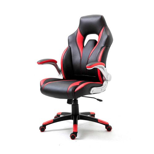 Silla Gaming Grand Prix negro y rojo