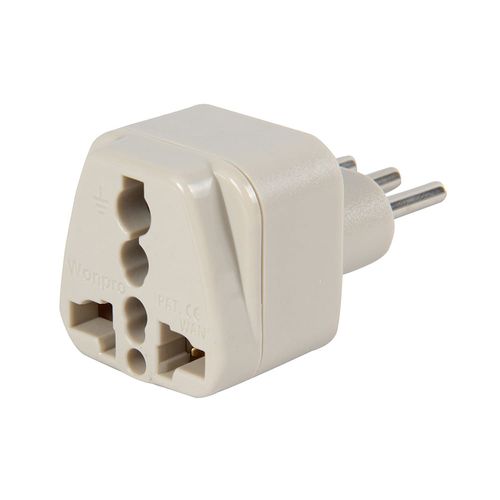 Adaptador universal 3 línea 10a-250v