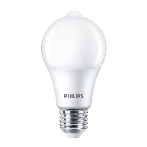 Foco LED Philips Sensor E27 8W Luz Fría