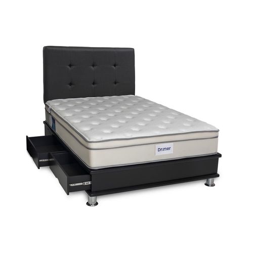 Combo cajones Pocket Dream Negro Queen