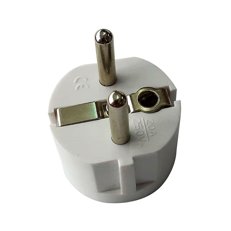 Adaptador Universal Schuko 10/16A 250V Gris