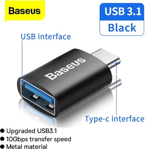 Baseus Adaptador OTG Type-C a USB 3.1