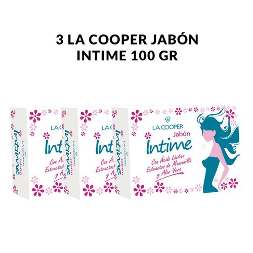 3 La Cooper Jabón Intime 100 gr