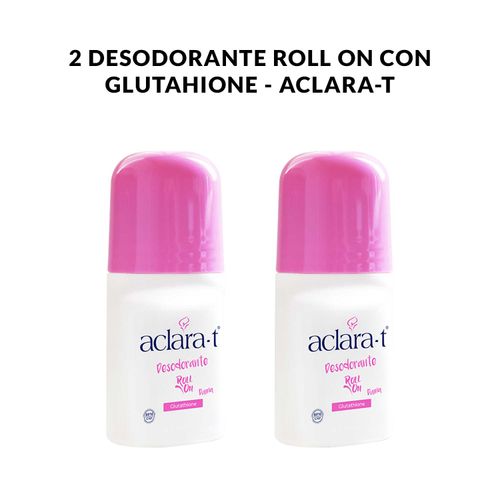 2 Desodorante Roll On con Glutahione - Aclara-T