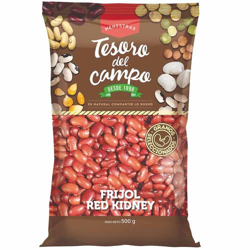 Frijol Red Kidney TESORO DEL CAMPO Bolsa 500g