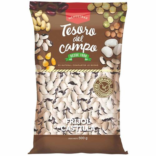 Frijol Castilla TESORO DEL CAMPO Bolsa 500g