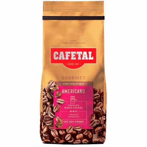 Café Gourmet Americano CAFETAL Bolsa 450g