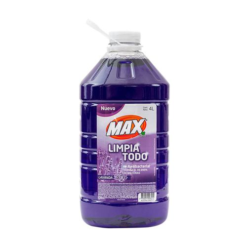 Limpiatodo Antibacterial Max Lavanda 1gl