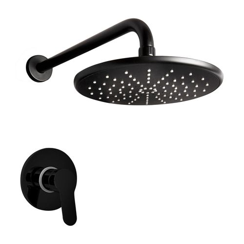 Mezcladora ducha Italgrif Tahiti con salida Black