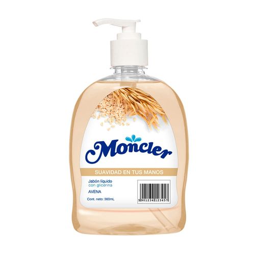 Jabón líquido Avena Moncler 360ml