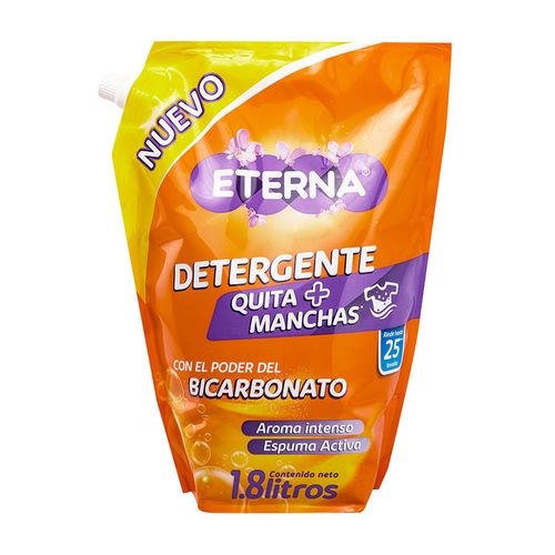 Detergente Liquido Eterna Quita Mancha 1.8L