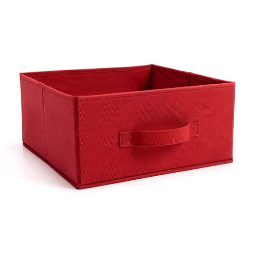 Caja organizadora de tela Mediano 31x15 Rojo