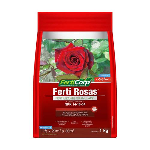Fertilizante Granulado Ferti Rosas 1Kg