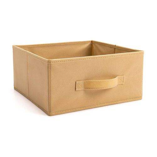 Caja organizadora de tela Mediano 31x15 Camel
