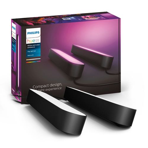 Lampara de mesa kit barra de luces hue play x2 philips