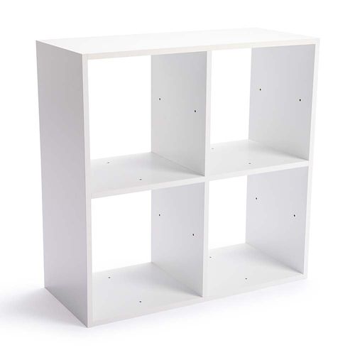 Estantería Modular Orange 4 Cubos Blanco