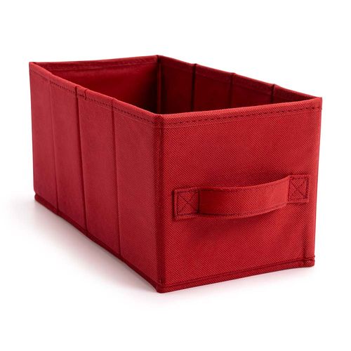 Caja organizadora de tela Pequeña 15x15 Rojo