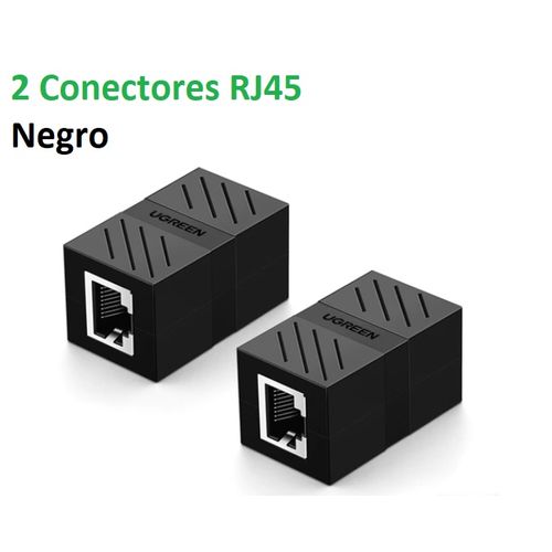 Conector Ethernet RJ45 para Cat7, Cat6, Cat5e, hembra a hembra