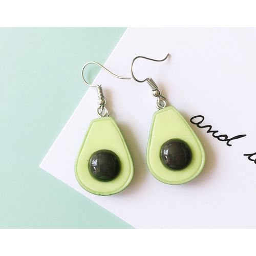 Aretes con forma de palta