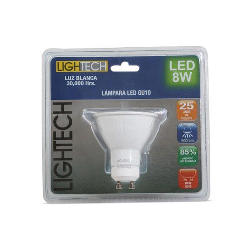 Dicroico LED Lightech GU10 8W Luz Fría