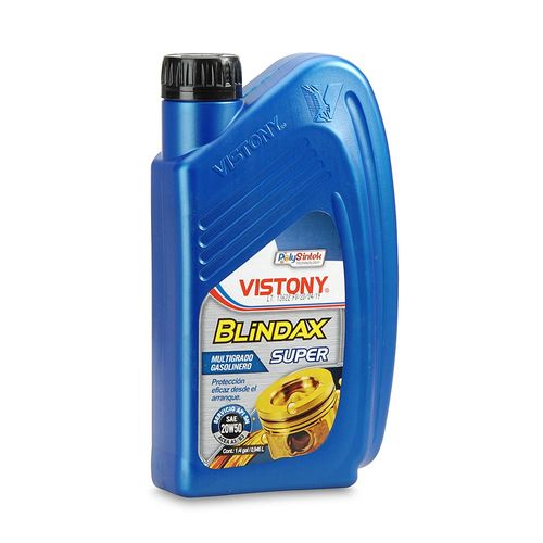 Aceite Blindax Súper 20W50 1/4 galón