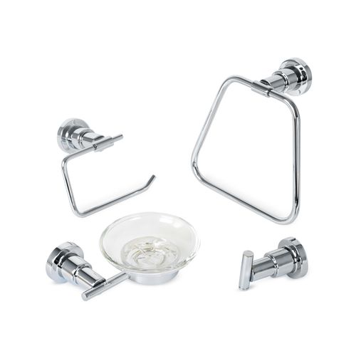 SET DE BAÑO ORANGE X 4PZAS LIGURIA
