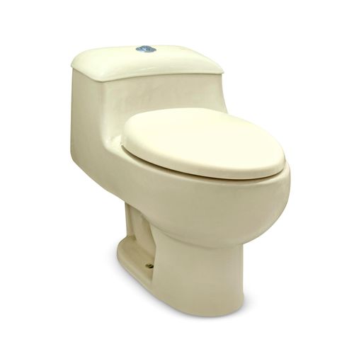 Inodoro One Piece Mediterráneo + Asiento Boné