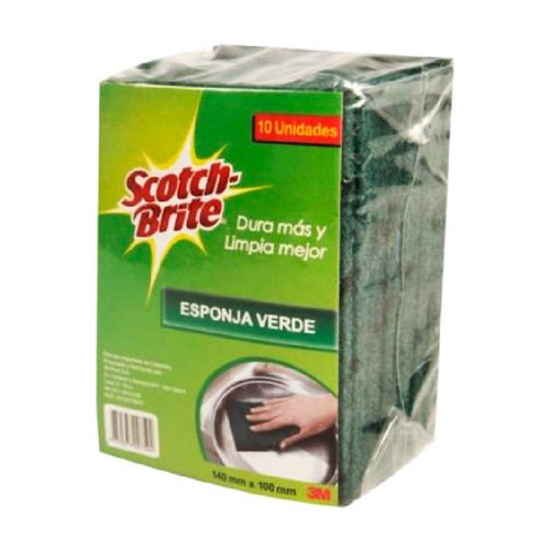 Esponja 3M Scotch Brite x 10 unidades