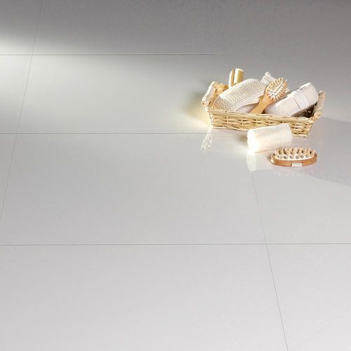 Piso Porcelanato Liso White Nano 60x60 cm Caja: 1.44m2