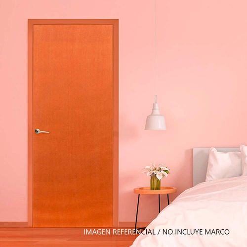Puerta Contraplacada HDF Liso natural 75x207 cm