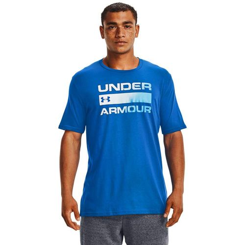 Polo Deportivo Under Armour Team issue Wordmark 1329582-899 Azul